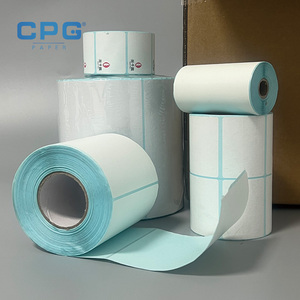 Suministro Directo de Fábrica, Muestra Gratuita, Papel de Etiquetas Térmicas para Envíos, Sin BPA, Impermeable, con Código de Barras, 4x6, Etiquetas Térmicas para Paquetes de Envío - Product Image 1