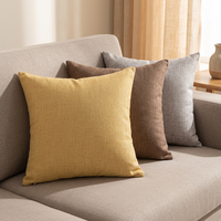 Coussin de canapé personnalisé avec logo, coussin décoratif doux, housse de coussin carrée pour la maison et la chambre