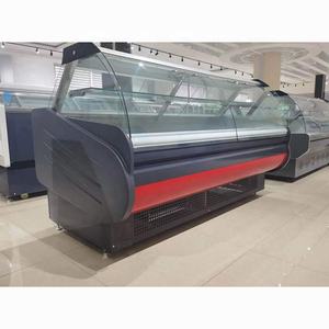 Réfrigérateur d'affichage de viande à température unique avec refroidissement par air grande remise - Product Image 4