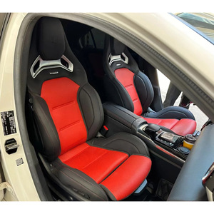 <span class=keywords><strong>Sedili</strong></span> <span class=keywords><strong>Sportivi</strong></span> Aero in PVC Versione Track Originali Benz GT AMG con Rivestimento in Pelle e Fibra di Carbonio - Product Image 6