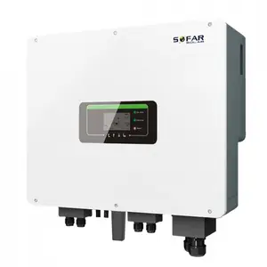 Grow sofar solis 5kw 6kw 8kw 10kw 15kw 20kw sofar inversor híbrido 1 fase 3-fase na grade/fora-grade com armazenamento de energia