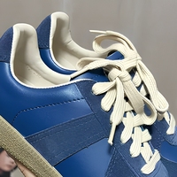 Chaussures de sport décontractées de luxe pour hommes et femmes, de haute qualité, respirantes, confortables, en cuir véritable, à lacets, de marque de mode de créateur