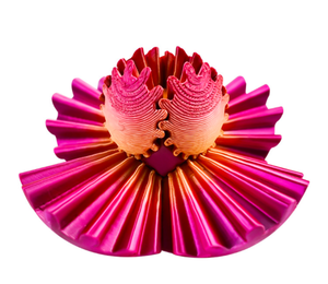 Giocattolo Sensoriale Frattale, Cubo Infinito Stampato in 3D, Strumento per Meditazione Consapevole, Sottobicchieri Geometrici in Plastica con Design Esagonale - Product Image 2