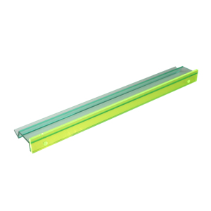 Nouveaux supports de Mahjong en acrylique bicolore menthe et citron vert avec pions contrastants, fermeture magnétique puissante, accessoires de jeu - Product Image 3