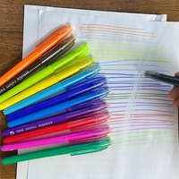 Stylos marqueurs effaçables à l'eau et à la chaleur à pointe de feutre souple non toxique pour tissu et papier