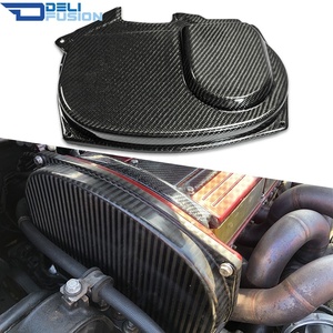 Cubierta de Fibra de Carbono para el Engranaje de Levas del Motor 4G63, Protector de Correa de Distribución para Mitsubishi Lancer Evolution 9 EVO IX CT9A 2005-2007 - Product Image 1