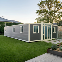 Maison conteneur pliable et extensible innovante pour les espaces urbains et les appartements sur toit