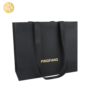 Trong Gói Bán Buôn Biểu Tượng Tùy Chỉnh Dập Nổi Túi Quà Tặng Số Lượng Lớn Bán Lẻ Cửa Hàng Bao Bì Mua Sắm Túi Giấy - Product Image 3