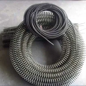 Nikrom tel Cr20ni80 X20h80 Cr15ni60 NiCr alaşımlı direnç sarma Spiral bobin ısıtma teli vakum fırın ısıtma elemanı