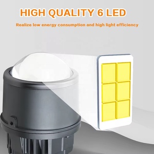 Đèn sương mù chiếu sáng ba màu bán trực tiếp từ nhà máy, kích thước 3.0 inch, sử dụng đèn LED Bi-led, tích hợp quạt, 3000K 4300K 6000K, dành cho xe Toyota - Product Image 5