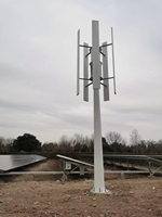 Éolienne complète de 10KW et système d'énergie solaire de 5KW Énergie éolienne solaire hybride pour usage domestique