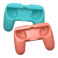 Switch 2 pengontrol JoyCon pegangan tangan ergonomis dengan pegangan yang ditingkatkan & casing pelindung pabrik langsung grosir