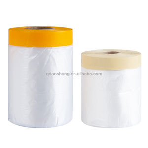 Film de masquage professionnel pré-collé, imperméable et anti-poussière, pour la retouche automobile et l'utilisation en <span class=keywords><strong>atelier</strong></span>, de haute qualité - Product Image 6