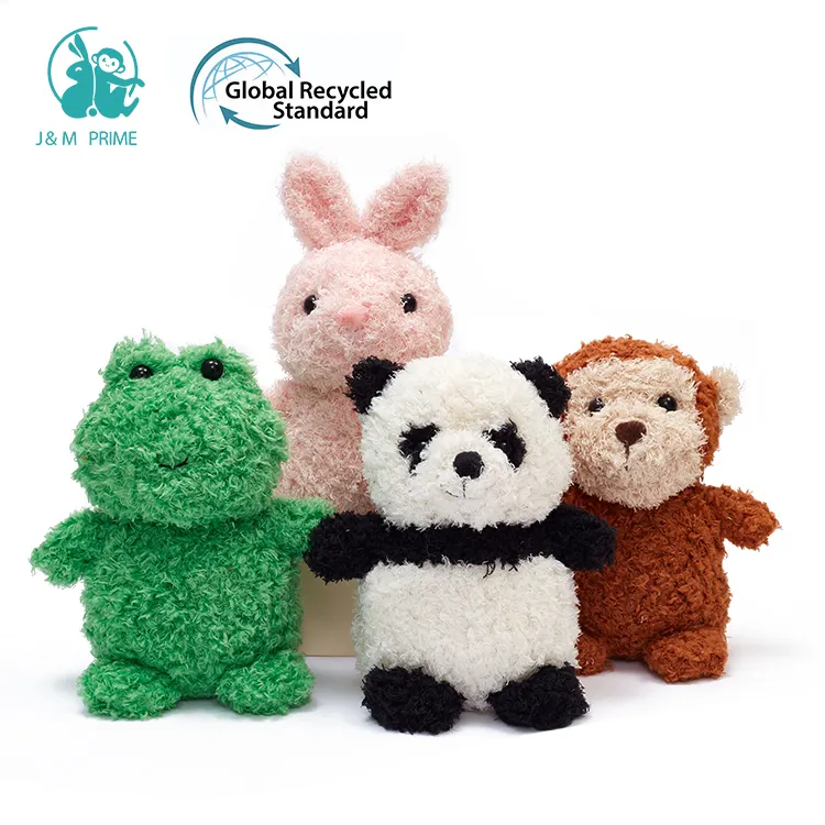 Großhandel Plüsch Dschungel tiere Gefüllte Frosch Panda Bunny Monkey Plüschtiere