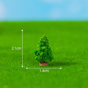Mini Árboles Verdes Artificiales Creativos, Flores, Musgo, Jardinería DIY, Paisajismo Forestal, Accesorios Decorativos, Mini Adornos - Product Image 6