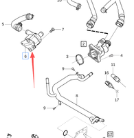 Pompe à eau moteur Wodannuo OE 31338211, pompe à liquide de refroidissement pour V40 V60 V90 S60 S80 S90 XC60 XC90, pièces de rechange pour le refroidissement
