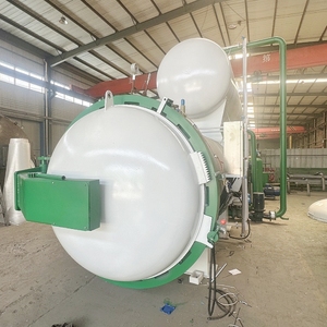 مجفف خشب فراغي عالي التردد لتخفيف الإجهاد ، أوتوكلاف معالجة حرارية للخشب - Product Image 4