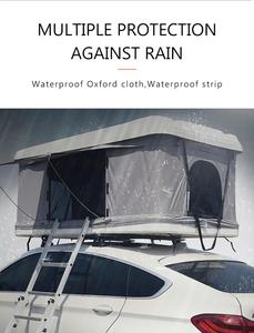 Camping En Plein Air Voyager Automatique Pop Aluminium Suv Hard Shell Auto ABS Tentes de Toit de Voiture sur le Toit - Product Image 3