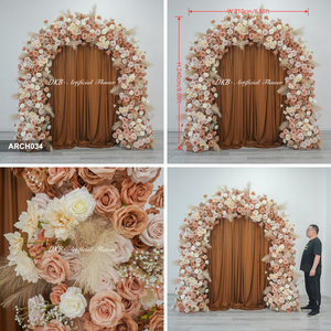 Arreglo Floral Artificial Personalizado para Arco de Boda Otoñal, Arco de Flores para Boda para Fiestas - Product Image 2