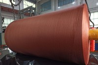 Le textile tissé direct d'usine a plongé le tissu de corde de pneu du nylon 66 1680D pour des pneus de camion lourd