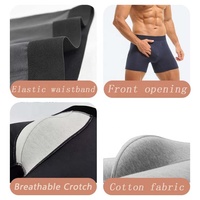 Caleçons Boxers Homme Ultra Doux et Respirants en Coton, Coupe Confort Personnalisée, Ouverts