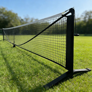 רשת פיקלבול ניידת ועמידה במיוחד מדגם JH 22FT, עשויה פיברגלס, בגודל תקני, רשת PE עמידה לאימונים פנימיים/חיצוניים - Product Image 3