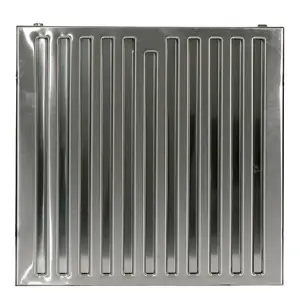 Factory Outlet Kitchen Range Hood Parts Stainless Steel Baffle Grease Filter