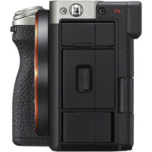 Appareil photo numérique plein format à objectifs interchangeables Sony Alpha 7C II, vidéo 4K, argenté, pour la photographie - Product Image 4