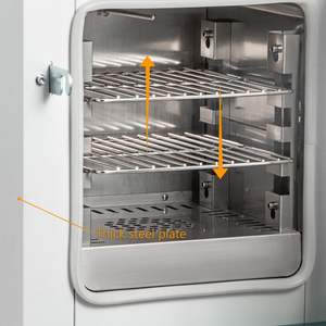 Incubateur de laboratoire JUTU 20L, contrôle numérique de la température PID, acier inoxydable, équipement scientifique microbiologique - Product Image 2