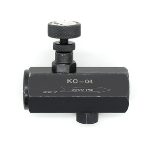 วาล์วกันกลับไฮดรอลิกและวาล์วควบคุมการไหลสำหรับน้ำมัน รุ่น KC ซีรีส์ KC-02/KC-03/KC-04/KC-06/KC-08 ขายดี - Product Image 4