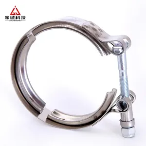 Bán Buôn Nhiệm Vụ Nặng Nề Ống Kẹp Với Cao Su Gia Cố Sườn Chuyên Nghiệp Treo Mạ Kẽm Ống Kẹp Kim Loại Aligne Ống Kẹp - Product Image 3