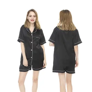 Luxe En Goedkope Vrouwen Nachtkleding Vrouwen Satijnen Pyjama