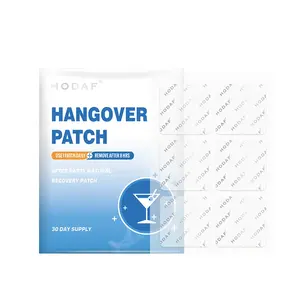 Private Label Transdermal Hangover Cure Anti Hangover Patch Relieve Drunk Hangover Patch