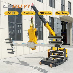 2 jaar garantie 300-800kg CE-gecertificeerde elektrische kantel- en draaibare sandwich vacuümheffer voor dakpanelen en wandpanelen - Product Image 3