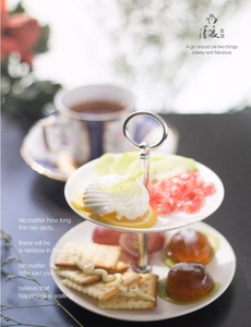 Della fabbrica del commercio all'ingrosso rotondo bianco della festa nuziale di compleanno dessert cupcake snack piatto di porcellana del basamento set di ceramica 2 tier del basamento della <span class=keywords><strong>torta</strong></span> - Product Image 2