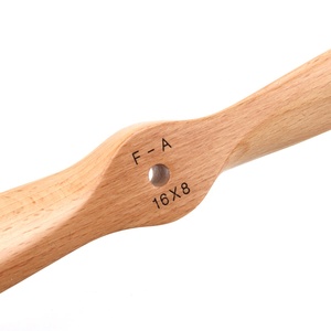 <span class=keywords><strong>6</strong></span> Sao 2 Lưỡi Sồi Bằng Gỗ Gas Điện Cánh Quạt Cw Máy Kéo Cho Máy Bay FM - Product Image 3