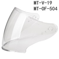 Visière de casque d'origine pour casque MT THUNDER 3 SV JET certifié CE
