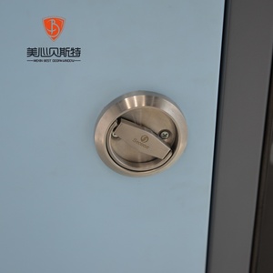 Porte coupe-feu en acier de sécurité fabriquée par l'usine Mexin, de haute qualité, isolante thermiquement, résistante au feu - Product Image 3