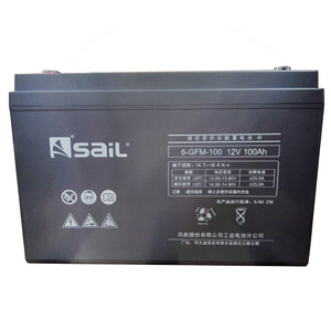 Batterie VRLA Sail 6-GFM-100 12V 100Ah, batterie au plomb pour stockage d'énergie - Product Image 1