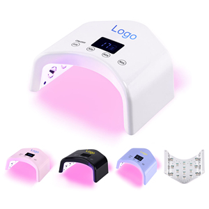 Nuevo diseño, lámpara Led <span class=keywords><strong>Uv</strong></span> inalámbrica de curado rápido de 48W, secador de uñas profesional, lámpara Led <span class=keywords><strong>Uv</strong></span>, lámpara de uñas recargable - Product Image 3