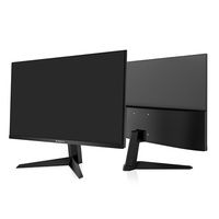 Moniteur de jeu QHD OEM 27 pouces 2K 1440p 200Hz pour ordinateur de bureau, base fixe, noir, sans bordure