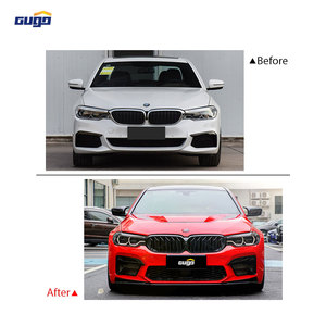 GUGO 2018-2020 para <span class=keywords><strong>BMW</strong></span> 5 SERIES G30/G38 Bodykit delantero y trasero plástico Sport actualización a 2021-<span class=keywords><strong>2023</strong></span> M5 Wide Classic modelo nuevo - Product Image 2