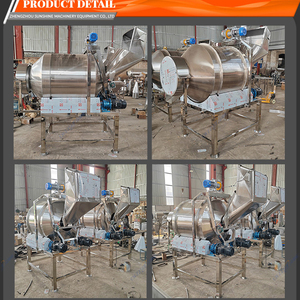 Distributeur de particules non destructif à trémie de retournement facile à utiliser en acier inoxydable avec moteur central et composants d'engrenage - Product Image 5