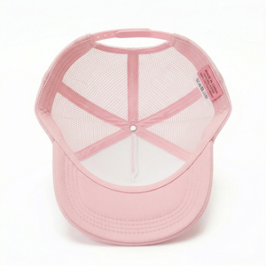 Casquette Trucker en Mousse 5 Panneaux SHINY Premium avec Logo Personnalisé, Style Y2K, Calotte Haute, Maille et Patch en Cuir sur le Devant pour Merchandising <span class=keywords><strong>de</strong></span> Marque - Product Image 2