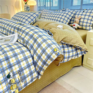 ชุดเครื่องนอนผ้าโพลีเอสเตอร์ชุดเครื่องนอนแบบสั่งทำขนาดเตียงคู่ขนาดคิงไซส์ลายพิมพ์หลายสไตล์ - Product Image 3