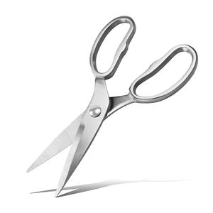 Tijeras de Acero Inoxidable, Hoja de Acero 3Cr13, Peso Robusto, Herramienta Multiusos Culinaria, Disponibles en Stock - Product Image 2