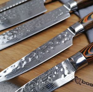 <span class=keywords><strong>Cuchillo</strong></span> de Chef Profesional de 8 Pulgadas con Hoja de Acero Inoxidable Martillado, Ecológico y Afilado - Product Image 5