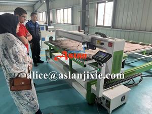 Máquina de coser con patrón de edredón de algodón textil/máquina de coser de una sola aguja con edredón automático computarizado - Product Image 2