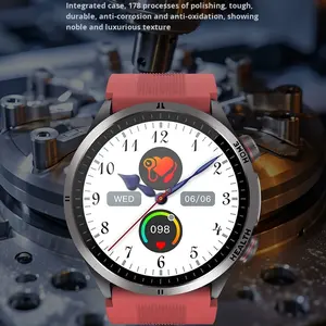 다기능 AMOLED 스마트워치 고정밀 혈압 모니터링 통화 응답 무선 충전 실리콘 긴 배터리 수명 - Product Image 3