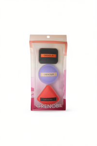 Grenolib Makeup Sponge Set X 144 Washable Beauty Tools for Face Application - Product Image 1